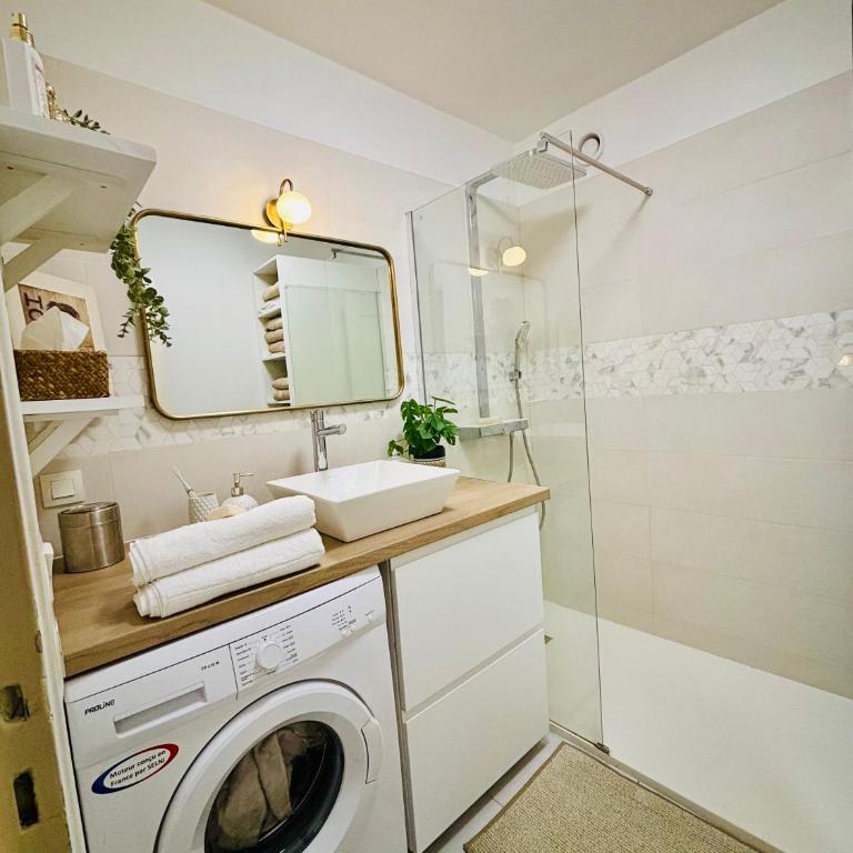 L'écrin du 12- Studio élégant sur jardin avec parking - Appartement 1 Chambre - 3