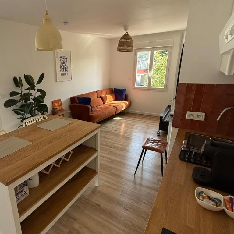 Suite Ô Maé proche Village Outlet - Aéroport - St-Quentin-Fallavier - Appartement 2 Chambres - 3