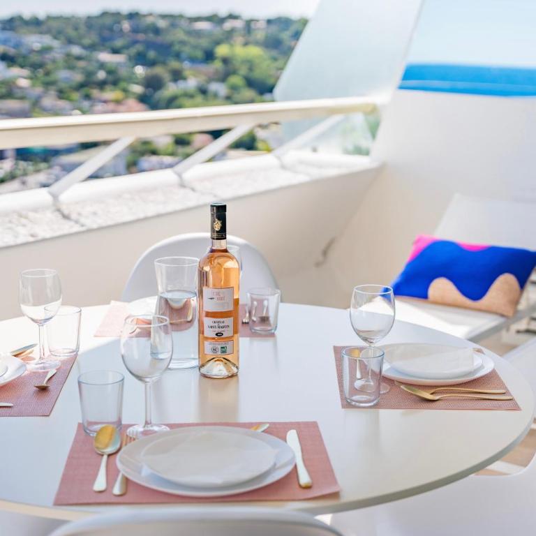 T3 luxe - vue mer panoramique - Marina baie des anges - Appartement 2 Chambres - 24