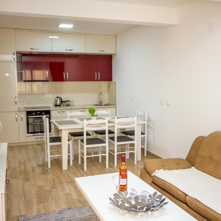 Apartmani Tajra Veliki Pijesak - One-Bedroom Apartment with Terrace - 11