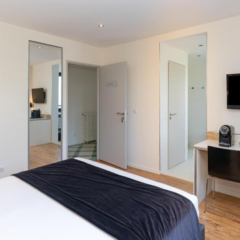 La Porte des Alpes chambres d'hôtes - Chambre Double Deluxe avec Baignoire - 31