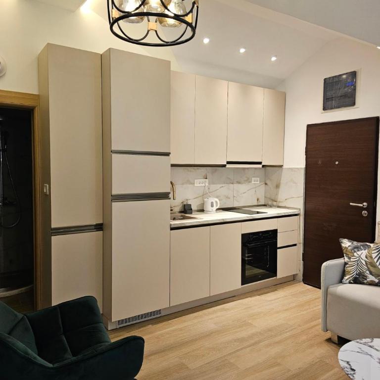Apartmani Nikic -Tivat - Apartman s 1 Spavaćom Sobom, Pogledom na More i Terasom - 9