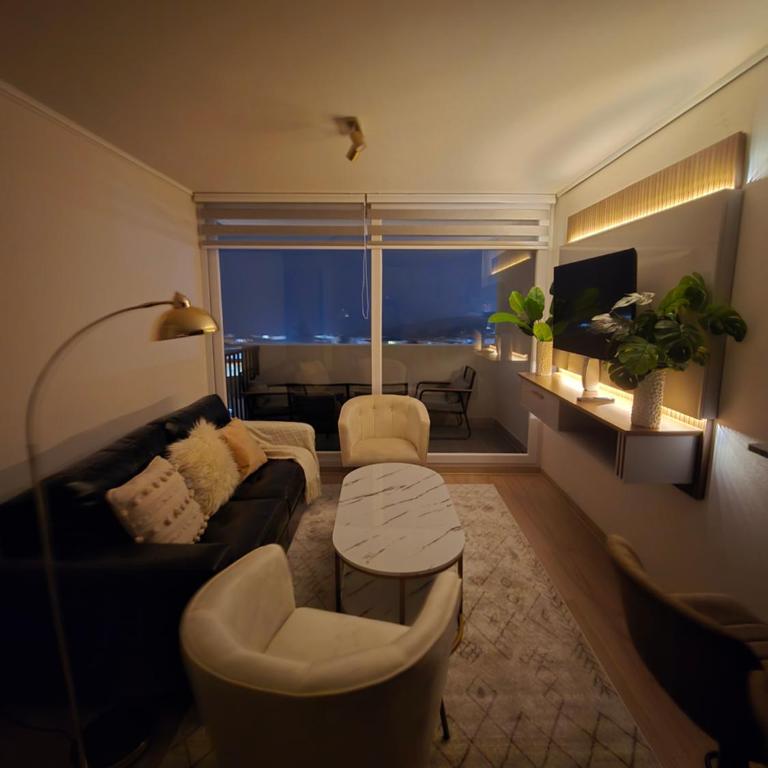 Depto Nuevo - Vista Hermosa Viña del Mar - Two-Bedroom Apartment with Balcony and Sea View - 6
