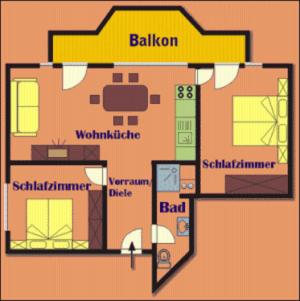 Haus Krismer - Apartment mit 2 Schlafzimmern und Badezimmer - 7