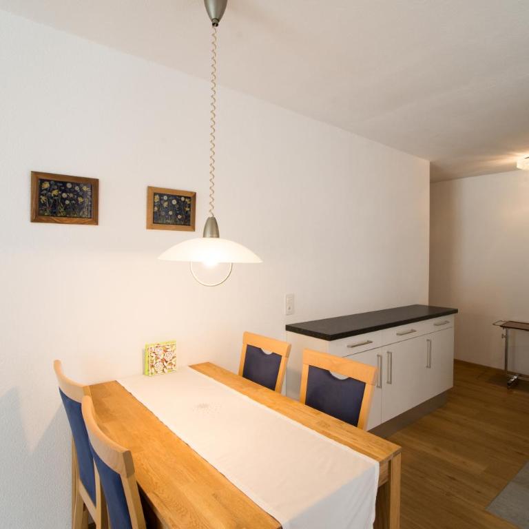 Chesa Quadrella Zimmer mit Kochecke inklusive Bergbahnen im Sommer-ausser Studio - Großes Studio mit Balkon - 18