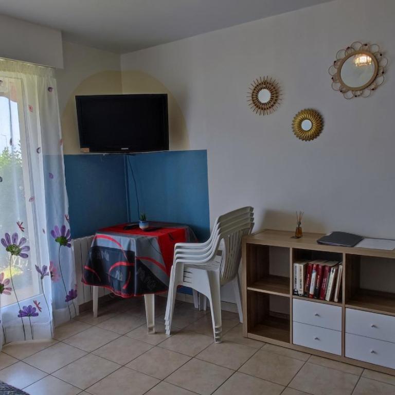Jardin vue mer et parking privé numéroté - One-Bedroom Apartment - 6