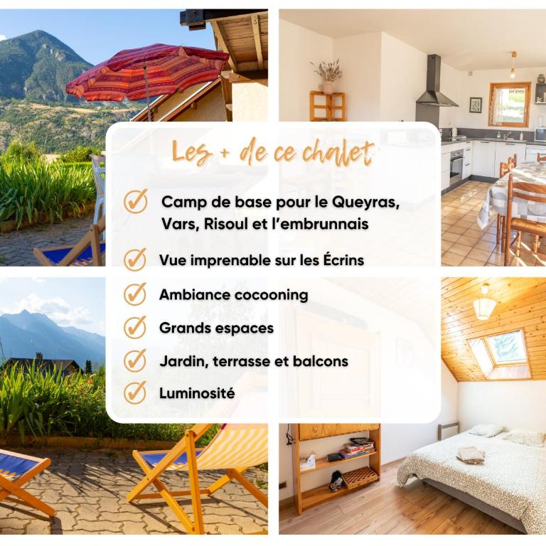 Chalet Les écrins Guillestre Vars Risoul Queyras - Chalet Supérieur - 8