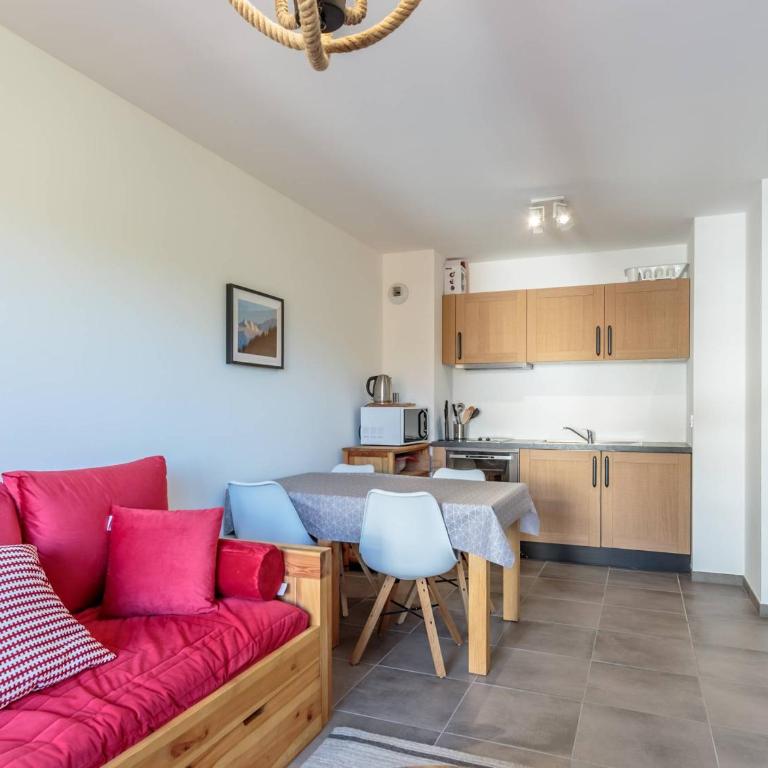 Appartement 2 pièces avec balcon et garage à 100m des pistes - Apartamento de 1 dormitorio - 3