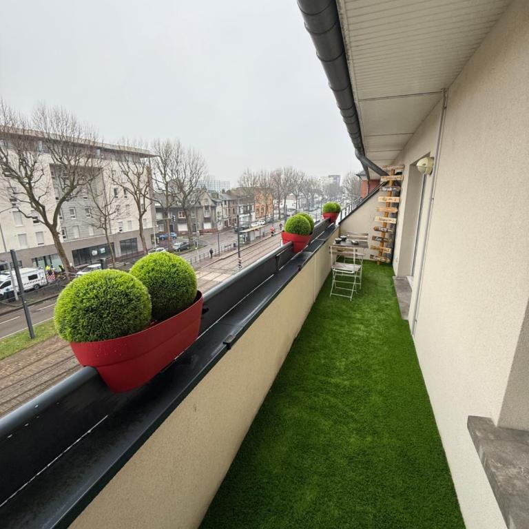 Duplex T3 Moderne au Metro - Clim & Parking Privé - Appartement 2 Chambres - 18