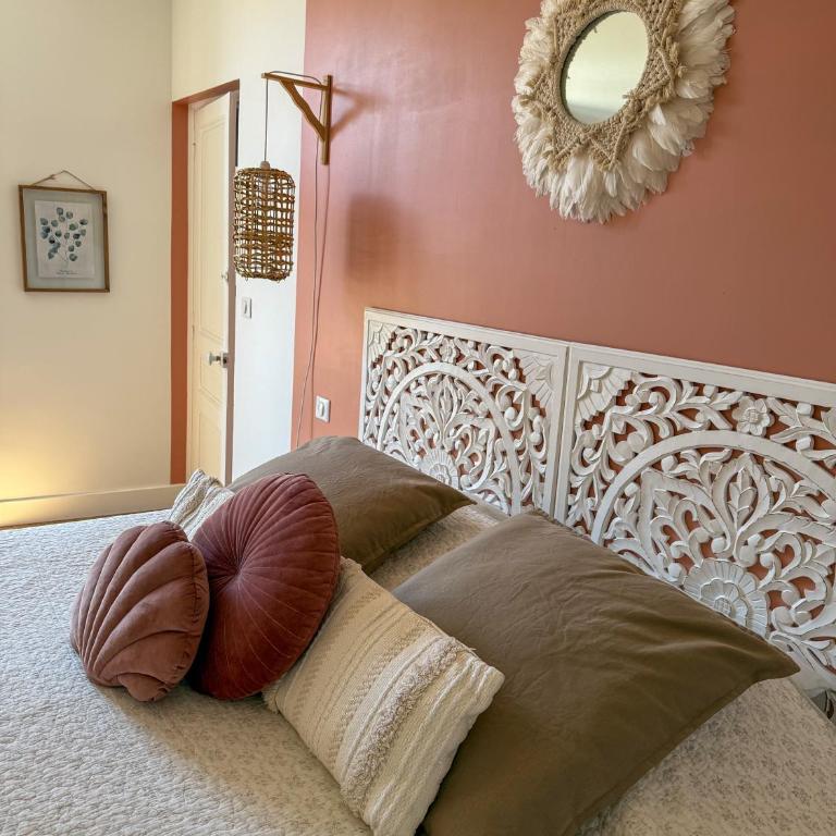 Chambres d'hotes - Le Magnolia - Zimmer mit Queensize-Bett und Balkon - 3