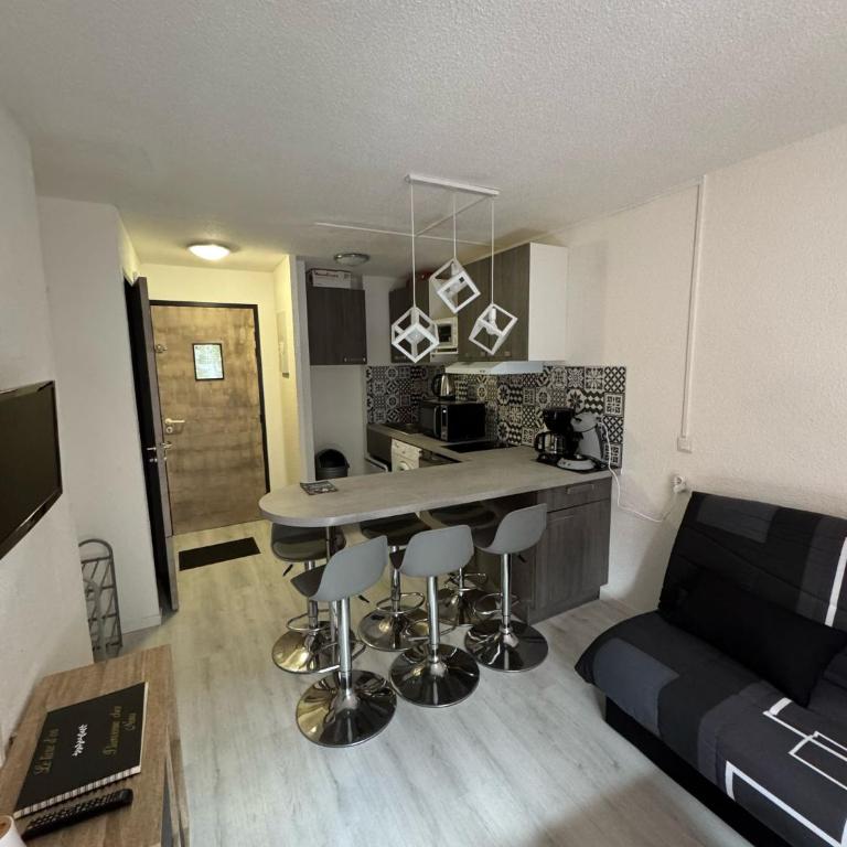 Résidence les Mélèzets 2 au pieds des pistes et des commerces - Apartamento de 1 dormitorio - 1