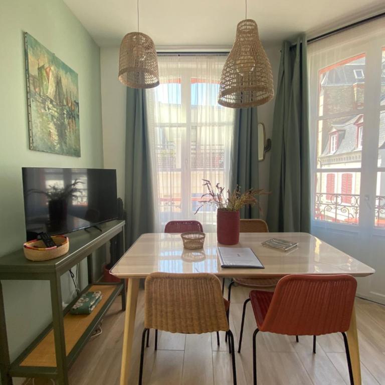 La tranquillité trouvillaise - Apartment mit 1 Schlafzimmer, Balkon und Meerblick - 36