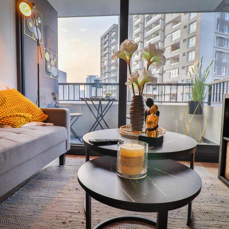 HOM I A Pasos Del Metro Nuble Depto 2PAX en Nunoa - Apartment - 1