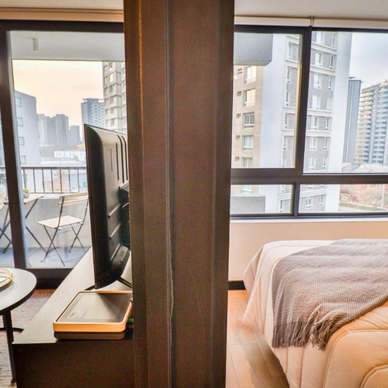 HOM I A Pasos Del Metro Nuble Depto 2PAX en Nunoa - Apartment - 31