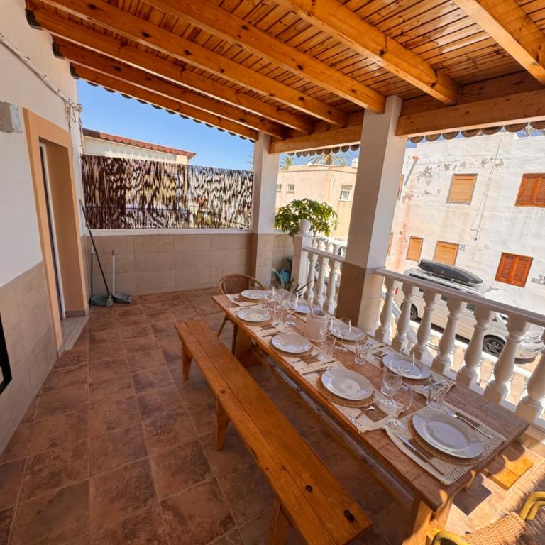 Casa de playa mediterránea, a metros de la playa - Casa Vacacional de 3 dormitorios - 10