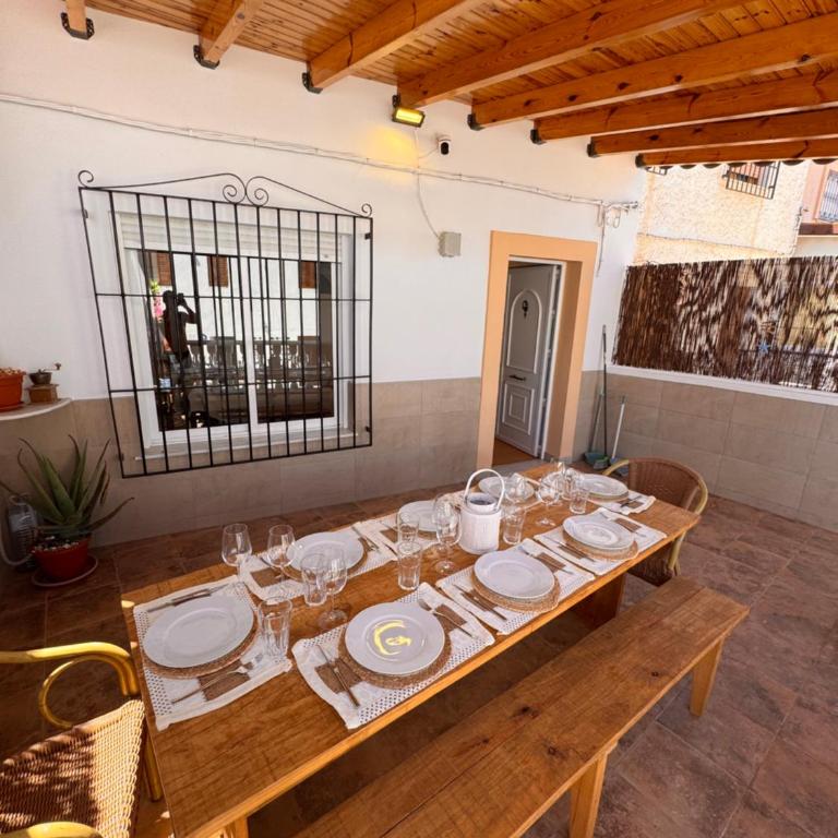 Casa de playa mediterránea, a metros de la playa - Casa Vacacional de 3 dormitorios - 32