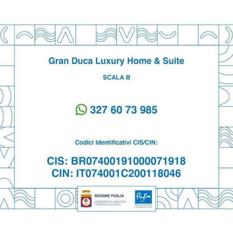 Gran Duca San Lorenzo Luxury House VICINO AEROPORTO DI BRINDISI check in H24 - Appartamento con 1 Camera da Letto - 26