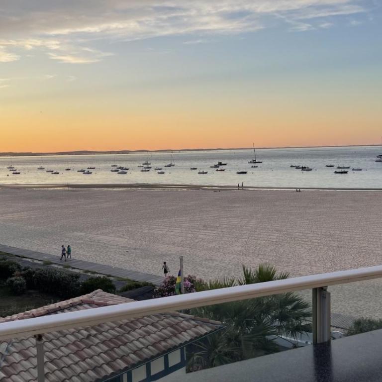 Première ligne - Vue mer exceptionnelle - Accès direct plage - Grand balcon - Parking privatif clos - Tout à pieds - Appartamento con 1 Camera da Letto e Vista Oceano - 19