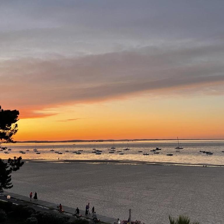 Première ligne - Vue mer exceptionnelle - Accès direct plage - Grand balcon - Parking privatif clos - Tout à pieds - Appartamento con 1 Camera da Letto e Vista Oceano - 18