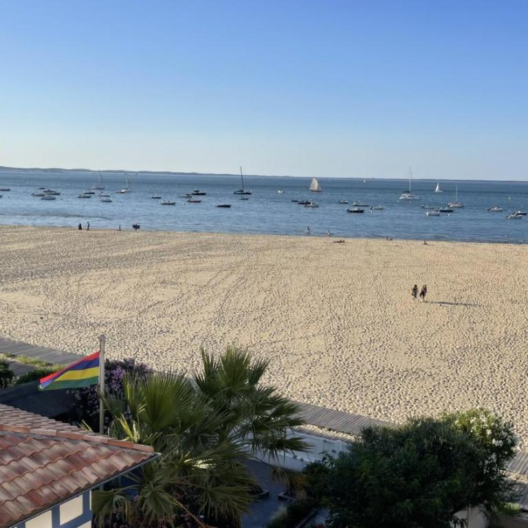 Première ligne - Vue mer exceptionnelle - Accès direct plage - Grand balcon - Parking privatif clos - Tout à pieds - Appartamento con 1 Camera da Letto e Vista Oceano - 26