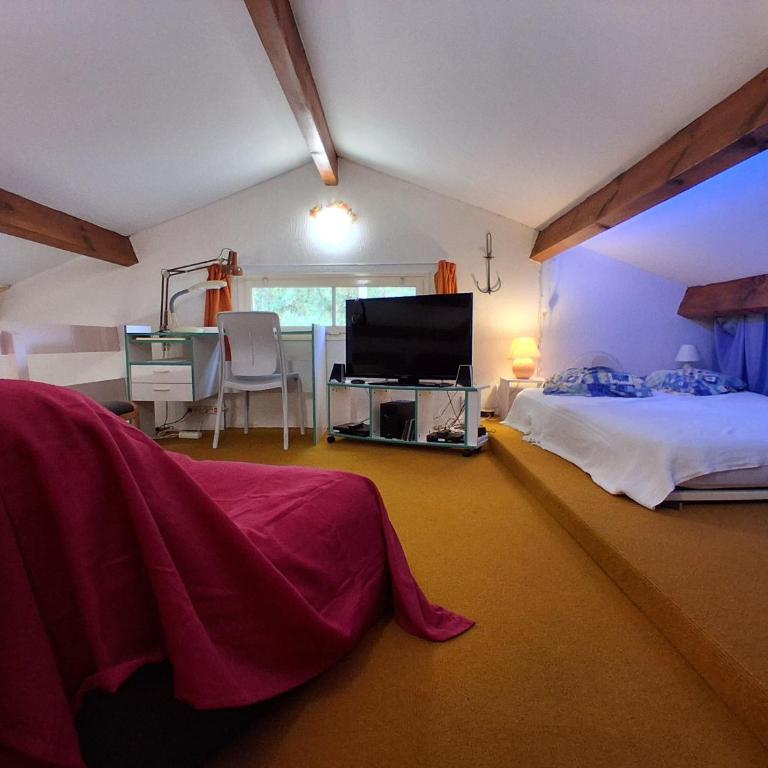 Maison Plain-pied avec Jardin, Proche Plage et Pistes Cyclables, 6 Pers, Wifi, Parking - Haus mit 3 Schlafzimmern - 17