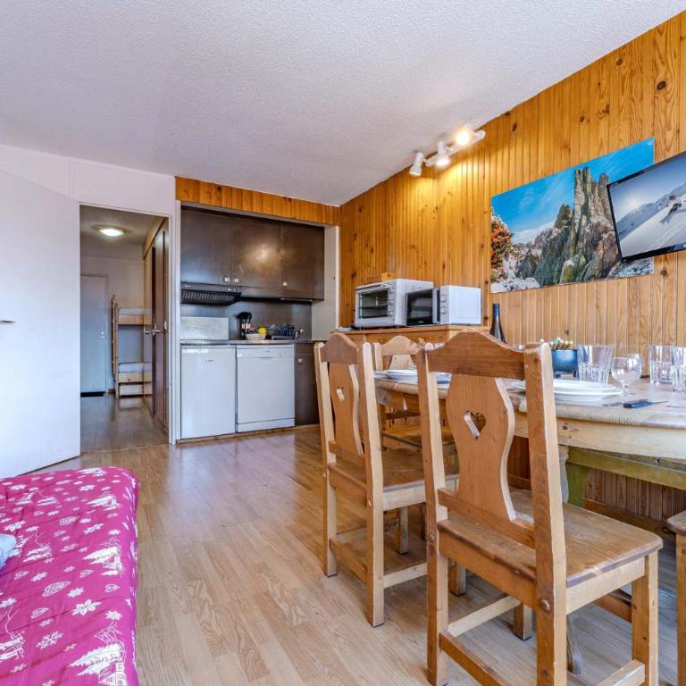 Modern 3BR Duplex - Val Thorens Centre, Parking & Panoramic Views - Résidence Roche Blanche - Apartment mit 3 Schlafzimmern - obere Etage - 12