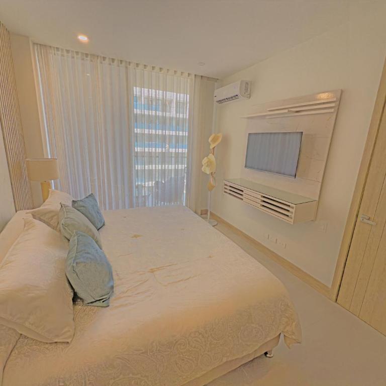 Apart Suítes Stay Morros EOS - Acceso directo a la playa - Two-Bedroom Deluxe Apartment with Balcony - 7