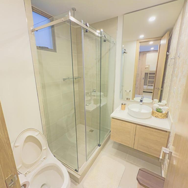 Apart Suítes Stay Morros EOS - Acceso directo a la playa - Two-Bedroom Deluxe Apartment with Balcony - 11