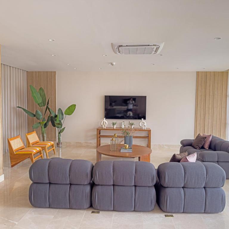 Apart Suítes Stay Morros EOS - Acceso directo a la playa - Two-Bedroom Deluxe Apartment with Balcony - 32