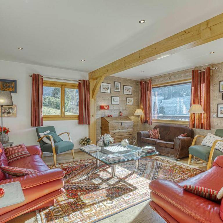 Chalet Familial 3 min des pistes - Hamman - Parking - La Clusaz - Chalet - 12