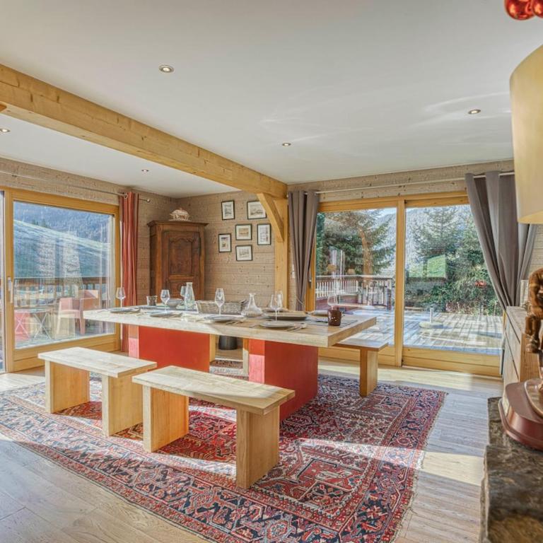 Chalet Familial 3 min des pistes - Hamman - Parking - La Clusaz - Chalet - 19