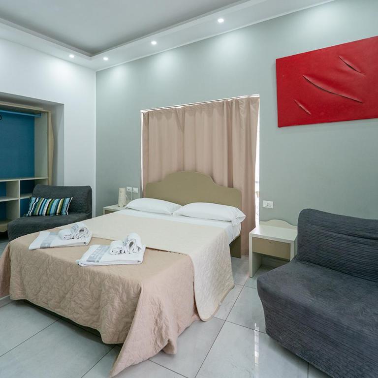 Royal H Umberto I, Napoli Centro, by ClaPa Group - Camera Matrimoniale Standard - 12
