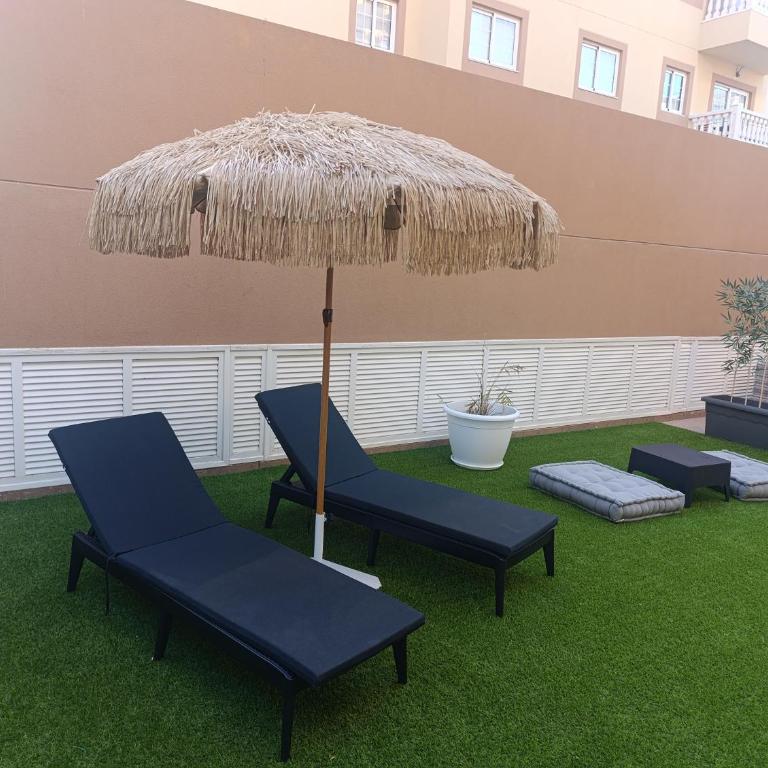 Relax Garden Palm Mar - Two-Bedroom Apartment with Terrace - 31
