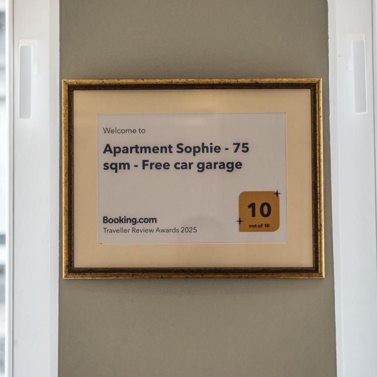 Apartment Sophie - 75 sqm - Free car garage - One-Bedroom Apartment - 2