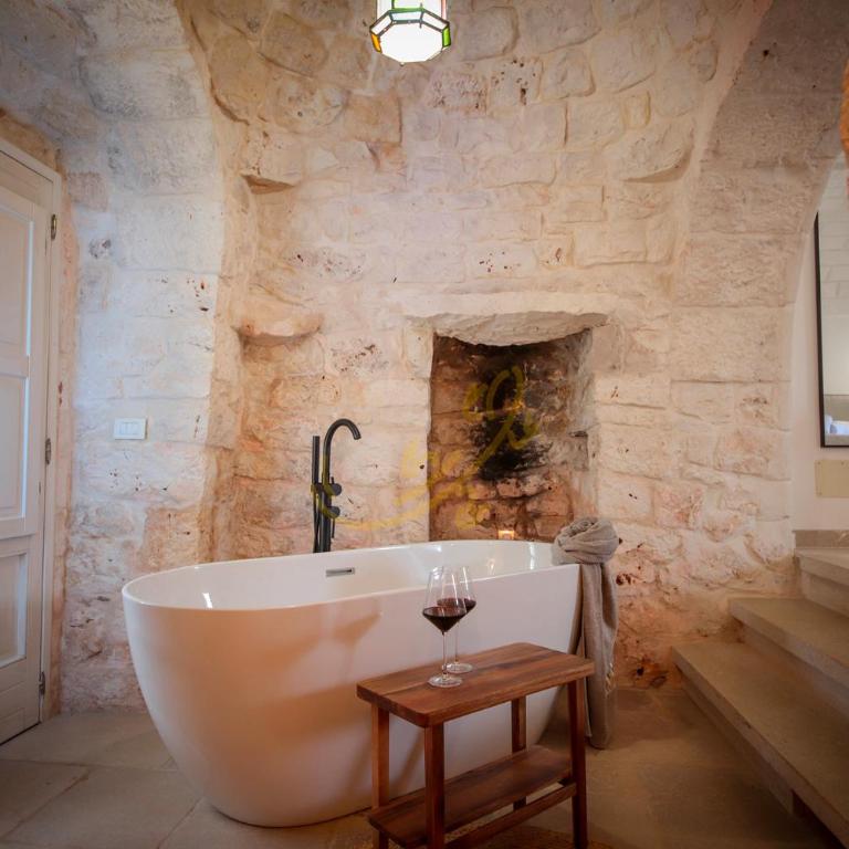 TD Trullo Titiro Vineyard Wine Cellar Pool - Casa Vacanze - 29