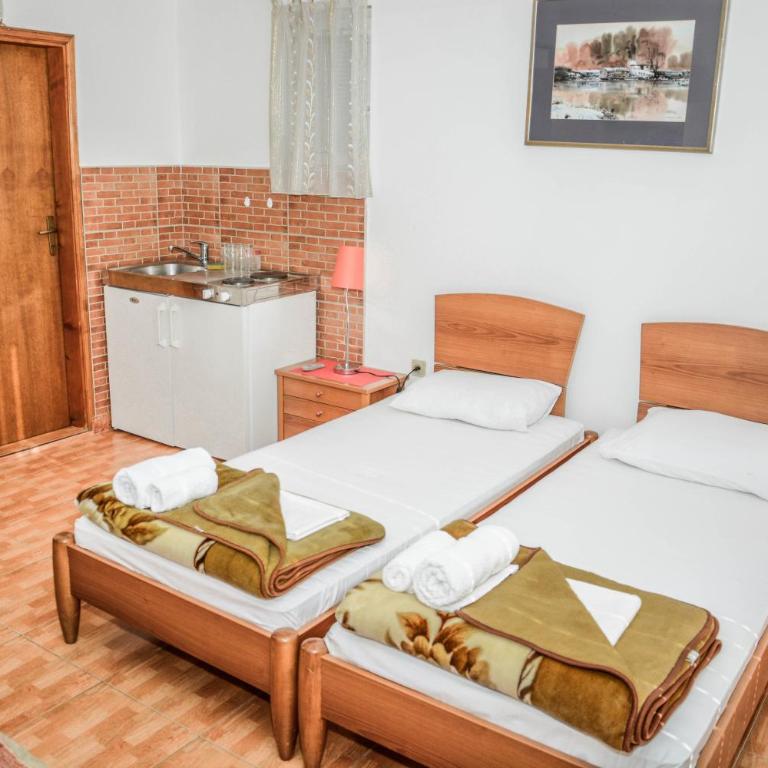 Apartments Drobni Pijesak - Studio Lit King-Size avec Canapé-Lit - 7