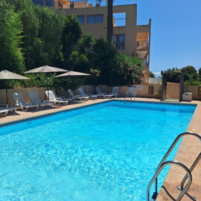 2 pièces climatisé dans résidence avec piscine - Appartement avec Terrasse - 2