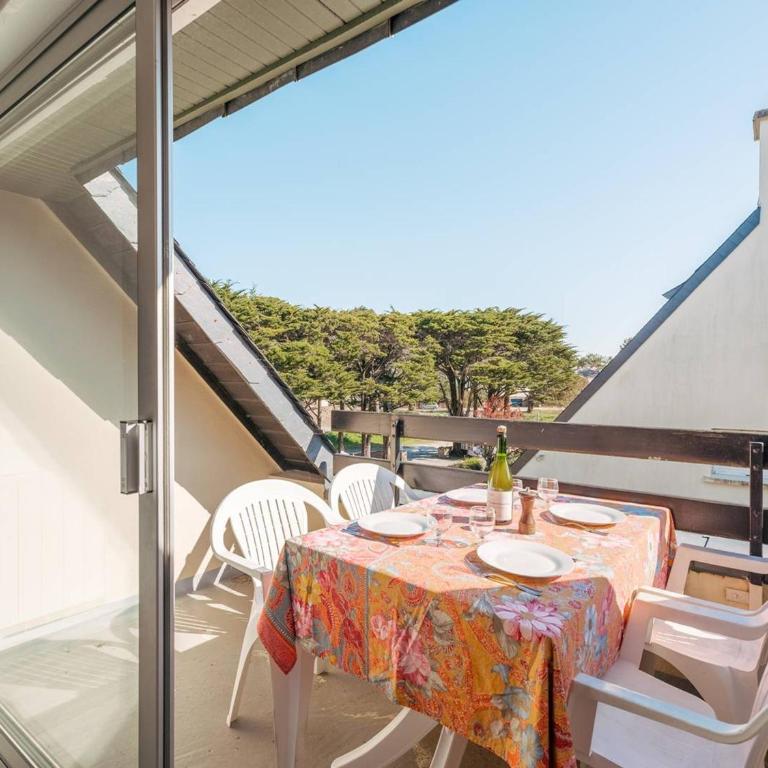 Carnac: Duplex 2 pièces, 28m², près plage, parking, accepte animaux - FR-1-477-116 - Appartement (4 Adultes) - 1