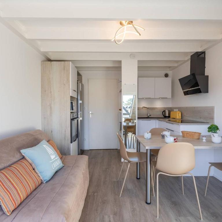 Carnac: Duplex 2 pièces, 28m², près plage, parking, accepte animaux - FR-1-477-116 - Appartement (4 Adultes) - 5