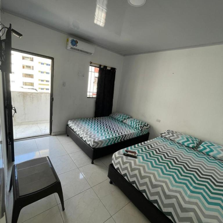 azul caribe 9-10-12-13 - Habitación cuádruple - 1