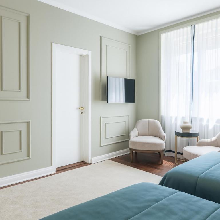 Hotel Majestic - Deluks Dvokrevetna Soba sa Bračnim Krevetom/Zasebnim Krevetima - 9