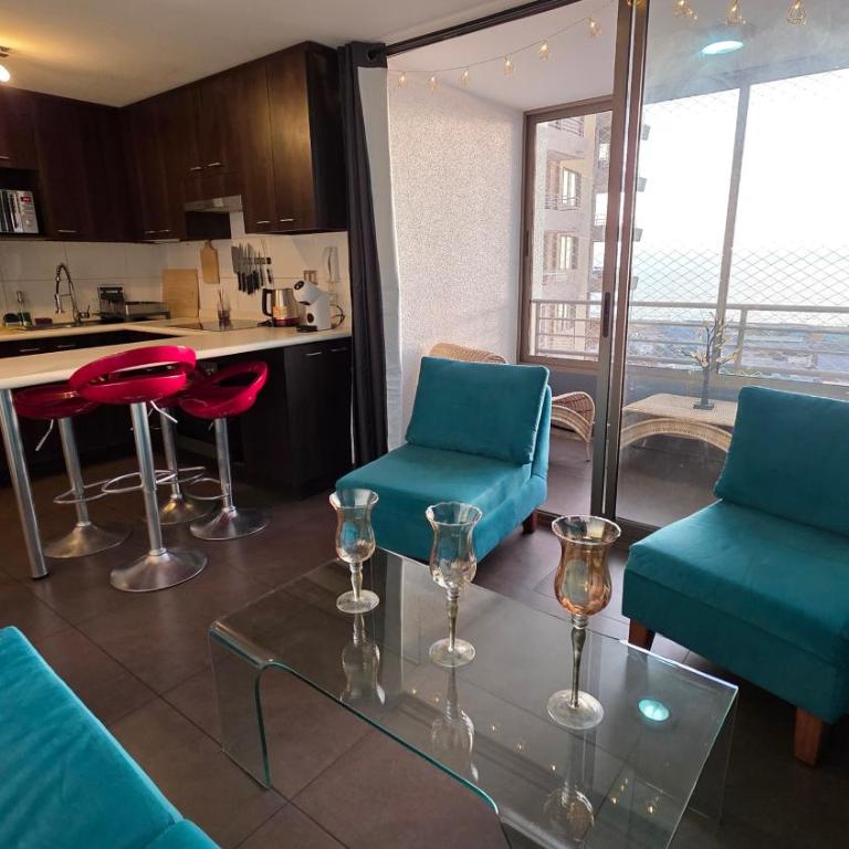 Oceana Suites Condominio Activo - Two-Bedroom Apartment with Balcony - 7