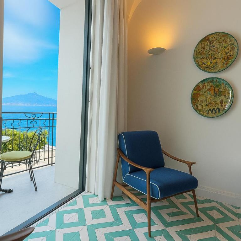 Grand Hotel Europa Palace Sorrento - Camera Deluxe Matrimoniale/Doppia con Letti Singoli con Vista Mare - 1