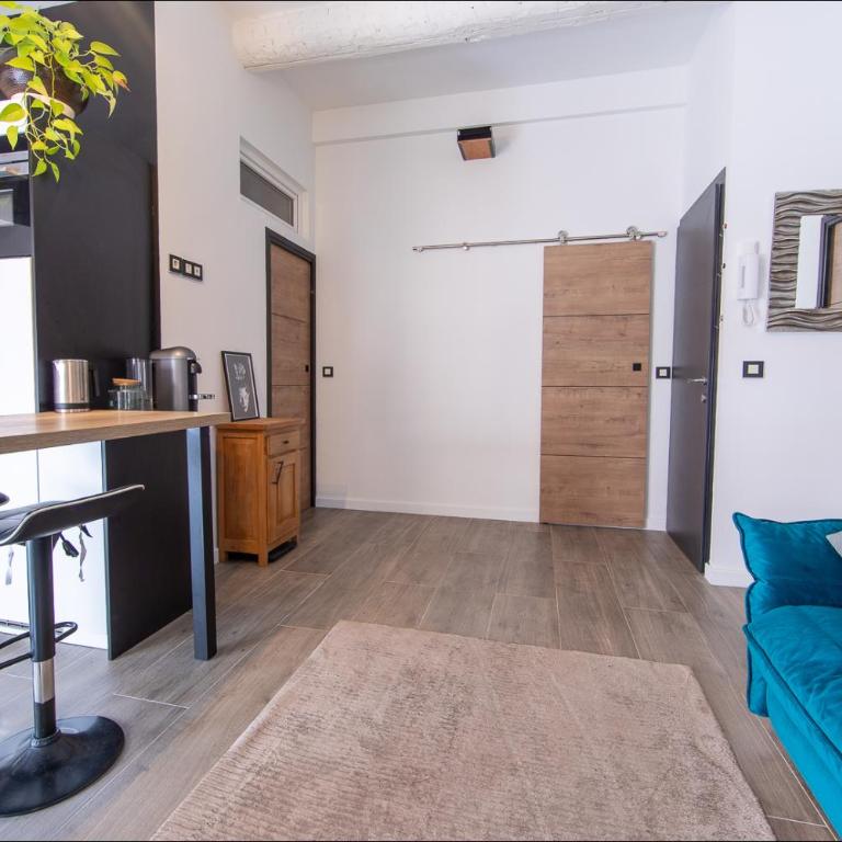 LE COCON DE JAURÈS entre Gare Croisette et Palais - Deluxe Apartment mit 1 Schlafzimmer - 4