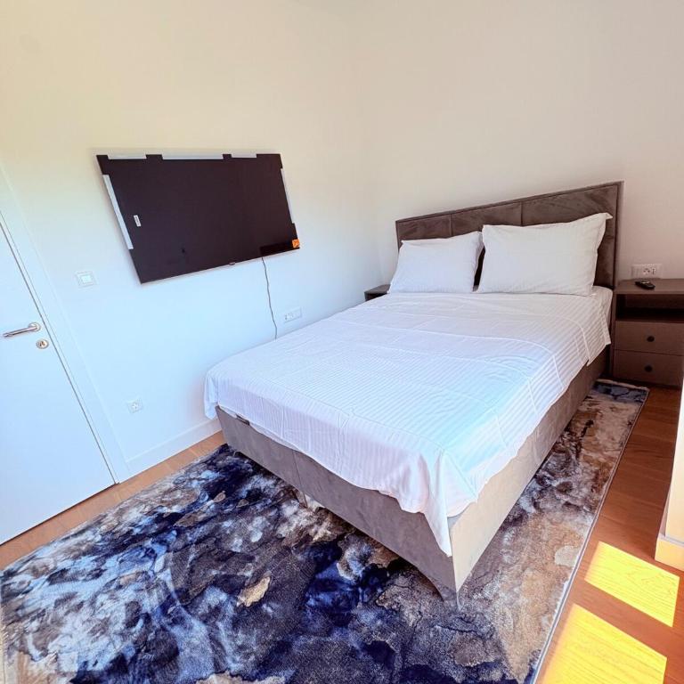 Luxury 2BR Sea View & Garage & Twin Towers Becici - Apartman sa 2 Spavaće Sobe, Terasom i Pogledom na More - 24