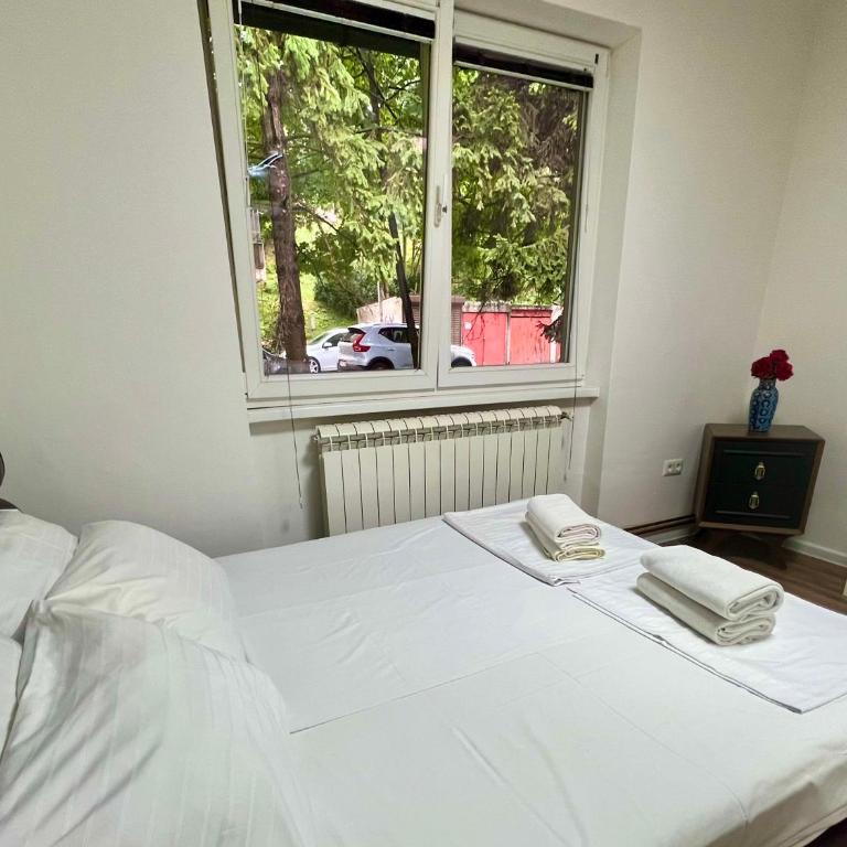 Spacious Two-Bedroom Apartment with Free Parking - Deluks Apartman sa 2 Spavaće Sobe i Balkonom - 38