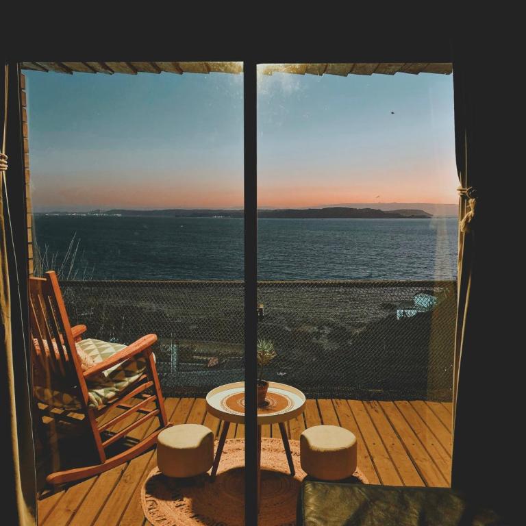 Alojamiento Concepción, Tomé, Cocholgüe - Double Room with Sea View - 3