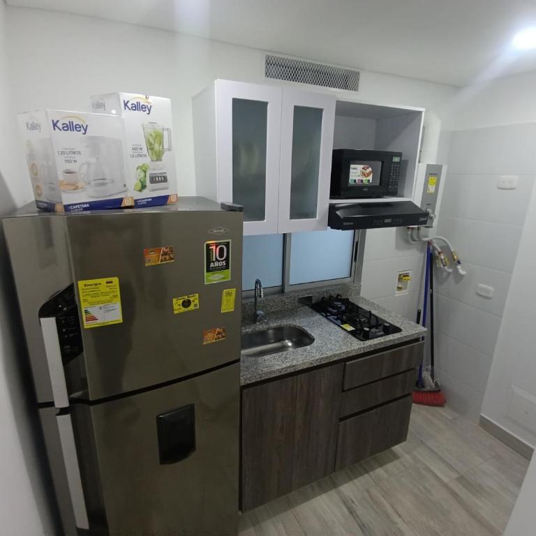 Apartaestudio amoblado, Edificio Avanzzare T2-602 - Apartamento de 1 dormitorio - 10