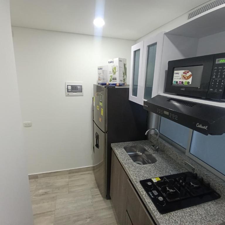 Apartaestudio amoblado, Edificio Avanzzare T2-602 - Apartamento de 1 dormitorio - 11
