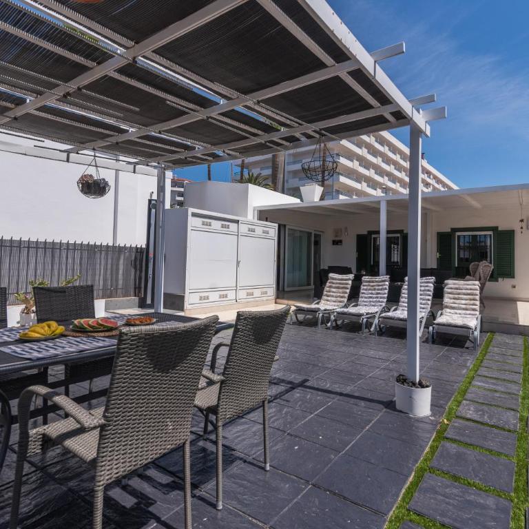 Vivelorural Club 14, terraza y piscina - Bungalow de 2 dormitorios - 17